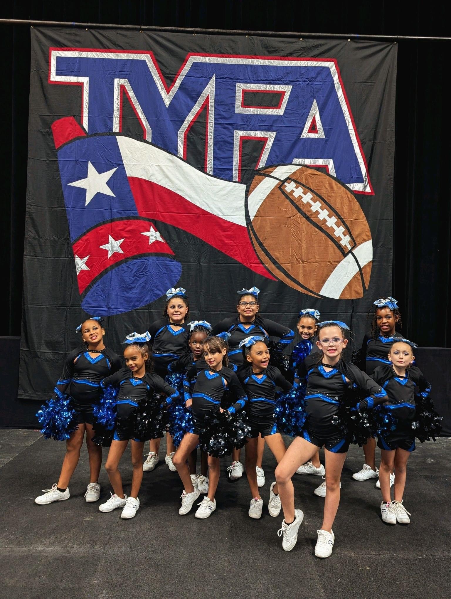 San Antonio, TX Jr. Brahmas Cheerleading Team